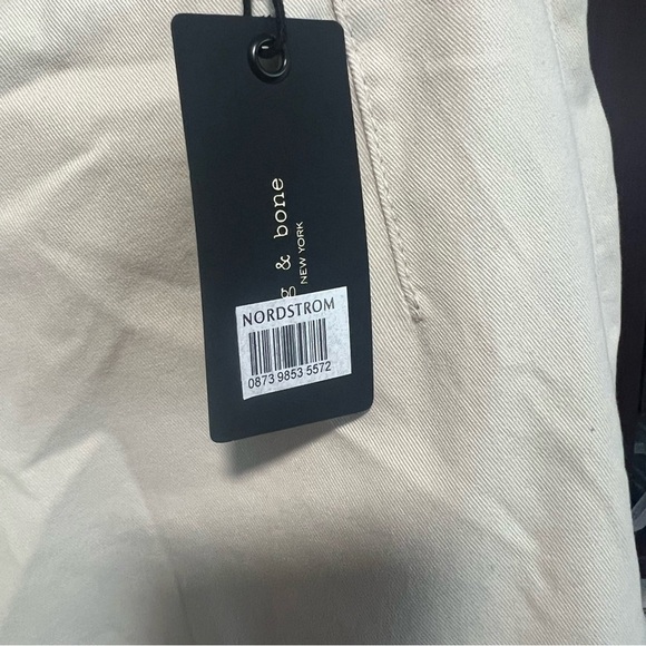 Rag & Bone The Donovan Pant Mid Rise Turtledove, New with Tags - Picture 5 of 7
